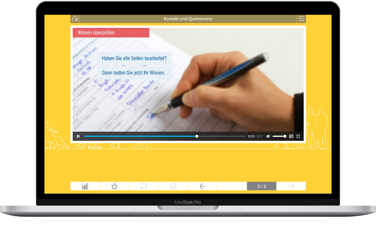Screenshot: Vertonte Animation aus dem E-Learning Kurs Compliance-Grundlagen